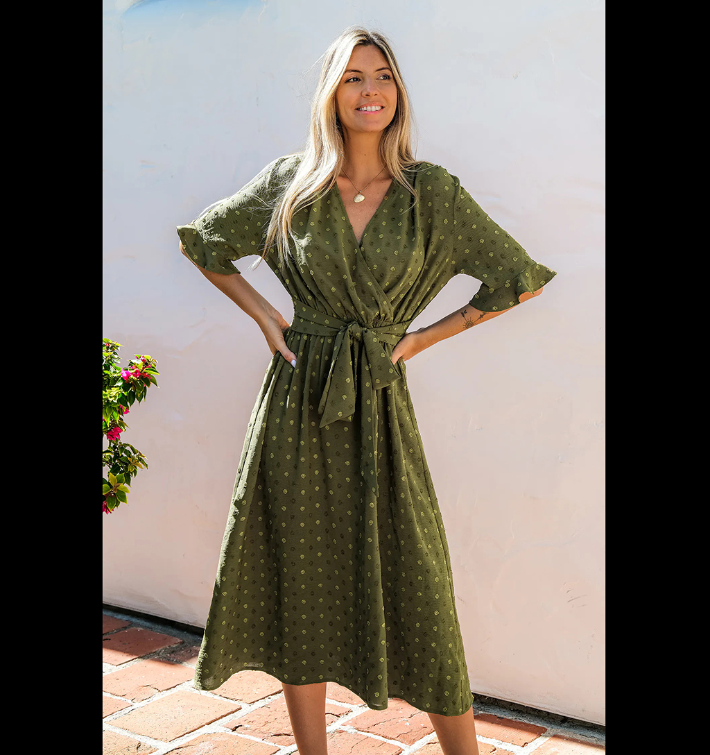 پیراهن زنانه کاپشی cupshe مدل C90034